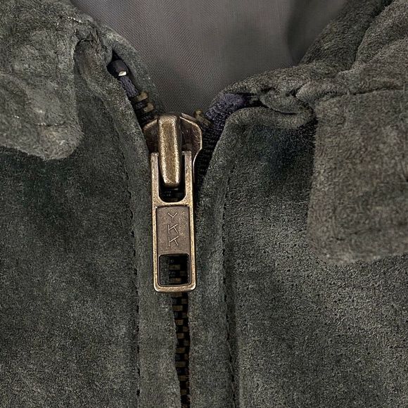 Members Only Suede Leather Flight Jacket - Picture 5 of 8